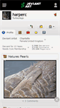 Mobile Screenshot of harperc.deviantart.com