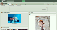 Desktop Screenshot of daiyame.deviantart.com