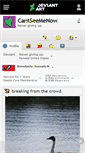 Mobile Screenshot of cantseemenow.deviantart.com
