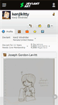 Mobile Screenshot of kenjikitty.deviantart.com