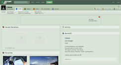 Desktop Screenshot of liessa.deviantart.com