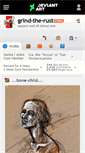 Mobile Screenshot of grind-the-rust.deviantart.com