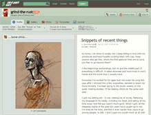 Tablet Screenshot of grind-the-rust.deviantart.com