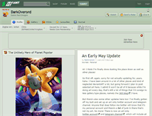 Tablet Screenshot of darkoverord.deviantart.com