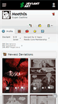 Mobile Screenshot of meeth0s.deviantart.com