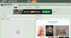 Desktop Screenshot of henri-francois.deviantart.com