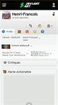 Mobile Screenshot of henri-francois.deviantart.com