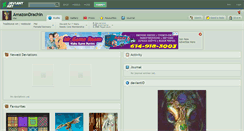 Desktop Screenshot of amazondrachin.deviantart.com