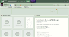 Desktop Screenshot of minimink.deviantart.com