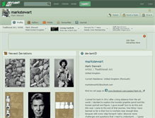 Tablet Screenshot of markstewart.deviantart.com