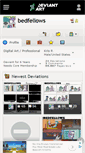 Mobile Screenshot of bedfellows.deviantart.com