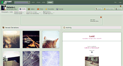 Desktop Screenshot of natasia-l.deviantart.com