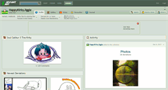 Desktop Screenshot of happykirbyjiggle.deviantart.com