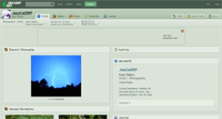 Desktop Screenshot of jazzcatdrp.deviantart.com