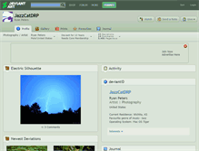 Tablet Screenshot of jazzcatdrp.deviantart.com