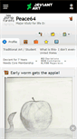 Mobile Screenshot of peace64.deviantart.com