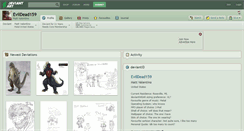 Desktop Screenshot of evildead159.deviantart.com