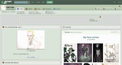 Desktop Screenshot of bat-max.deviantart.com