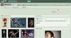 Desktop Screenshot of oldpeachtree.deviantart.com