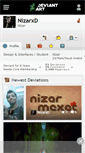 Mobile Screenshot of nizarxd.deviantart.com