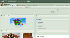 Desktop Screenshot of ianthehenry.deviantart.com