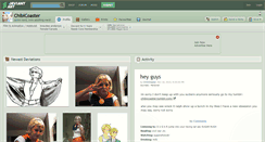 Desktop Screenshot of chibicoaster.deviantart.com