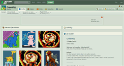 Desktop Screenshot of greenroc.deviantart.com