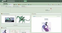 Desktop Screenshot of chalnder.deviantart.com