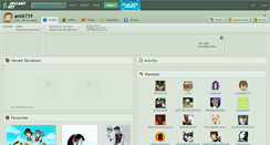 Desktop Screenshot of ami6739.deviantart.com