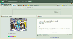 Desktop Screenshot of daven11120.deviantart.com