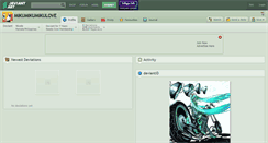 Desktop Screenshot of mikumikumikulove.deviantart.com