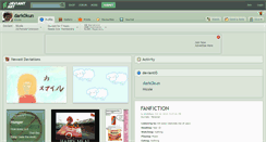 Desktop Screenshot of dark0kun.deviantart.com