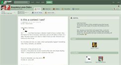 Desktop Screenshot of knuxamy-love-club.deviantart.com