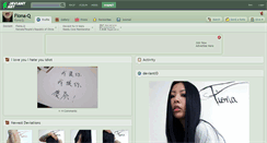 Desktop Screenshot of fiona-q.deviantart.com
