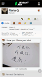 Mobile Screenshot of fiona-q.deviantart.com