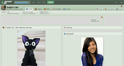 Desktop Screenshot of drag0nr1der.deviantart.com
