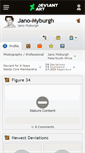 Mobile Screenshot of jano-myburgh.deviantart.com