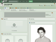 Tablet Screenshot of jano-myburgh.deviantart.com