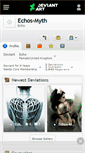 Mobile Screenshot of echos-myth.deviantart.com