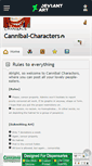 Mobile Screenshot of cannibal-characters.deviantart.com