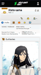 Mobile Screenshot of kleio-sama.deviantart.com