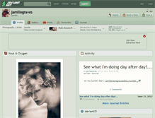 Tablet Screenshot of jamillegraves.deviantart.com