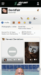 Mobile Screenshot of davidfair.deviantart.com