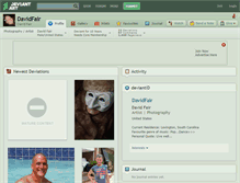 Tablet Screenshot of davidfair.deviantart.com