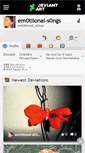 Mobile Screenshot of em0tiional-s0ngs.deviantart.com