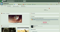 Desktop Screenshot of antikersg-p.deviantart.com