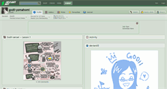 Desktop Screenshot of godii-yomahomi.deviantart.com