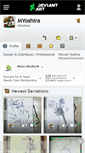 Mobile Screenshot of myoshira.deviantart.com