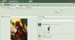 Desktop Screenshot of peachfuzz.deviantart.com