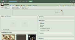 Desktop Screenshot of lukimba.deviantart.com